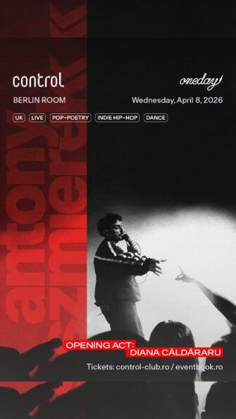 Indie hip-hop, spoken word și poezie urbană cu Antony Szmierek (UK) – live în premieră la București!