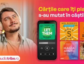 Cărțile preferate de la editura Trei, pe AudioTribe.ro