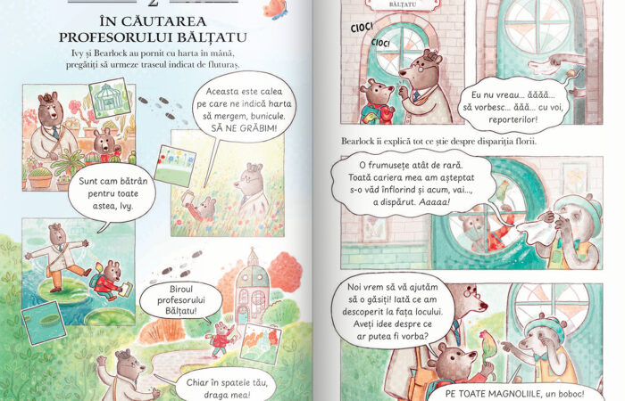 Agava, curajul și mierea: Ivy și Bearlock Holmes. Neobișnuitul caz al florii dispărute de Kristyna Litten