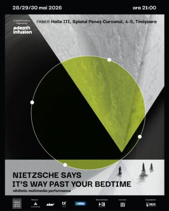 Nietzsche says it’s way past your bedtime, noul spectacol adepth infusion, ajunge în premieră la Timișoara cu o experiență multimedia despre nihilismul contemporan