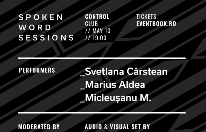 SWORDS – Spoken Word Sessions, ultimul episod Svetlana Cârstean, Marius Aldea, Micleușanu M.