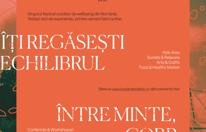 FundaMental Fest 2026 anunță programul complet: 42 de workshopuri, peste 70 de activități și facilitatori din 6 țări