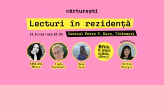 Trei scriitoare se vor întâlni cu publicul din Țibănești | Lecturi în rezidență
