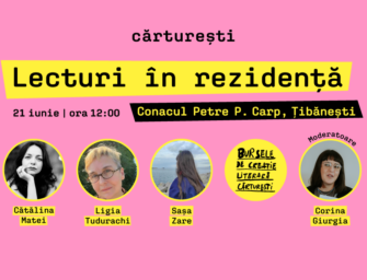 Trei scriitoare se vor întâlni cu publicul din Țibănești | Lecturi în rezidență
